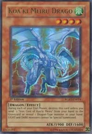 Koa'ki Meiru Drago (RGBT-EN024) - Raging Battle 1st Edition