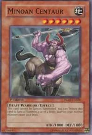Minoan Centaur (RGBT-EN028) - Raging Battle 1st Edition