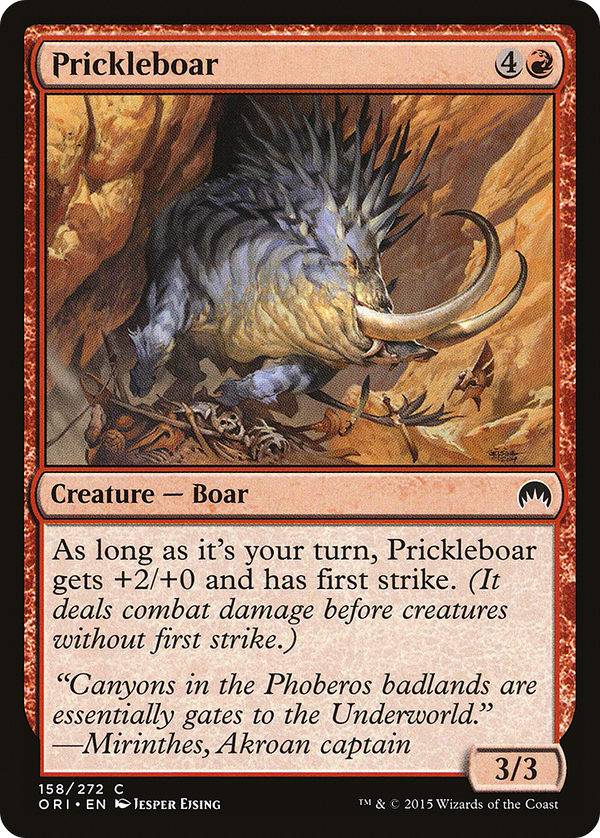 Prickleboar (ORI-158) - Magic Origins