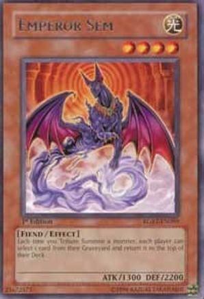 Emperor Sem (RGBT-EN099) - Raging Battle 1st Edition
