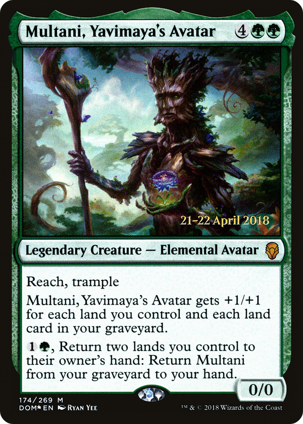 Multani, Yavimaya's Avatar (PRE-174) - Dominaria Promos Foil