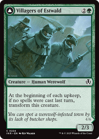 Villagers of Estwald (INR-224) - Innistrad Remastered