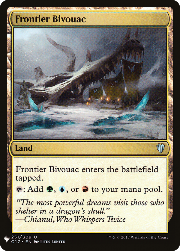 Frontier Bivouac (C17) (LIST-251) - The List