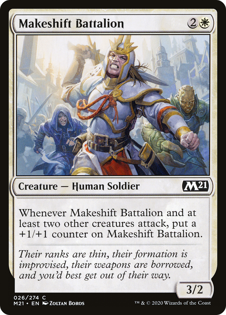 Makeshift Battalion (M21-026) - Core Set 2021