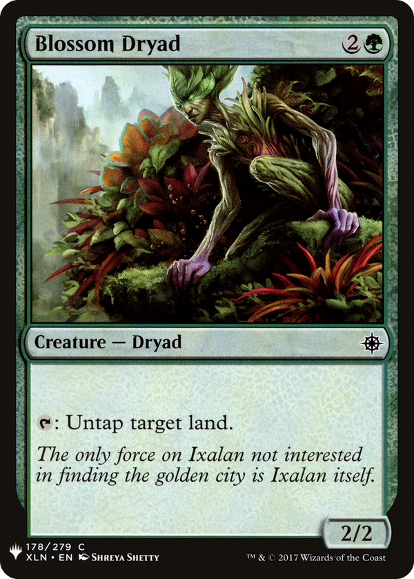 Blossom Dryad (LIST-178) - The List