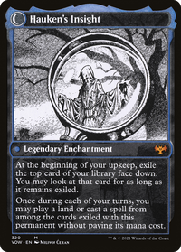 Jacob Hauken, Inspector (Showcase) (VOW-320) - Innistrad: Crimson Vow: (Showcase, Double Faced Transform) Foil