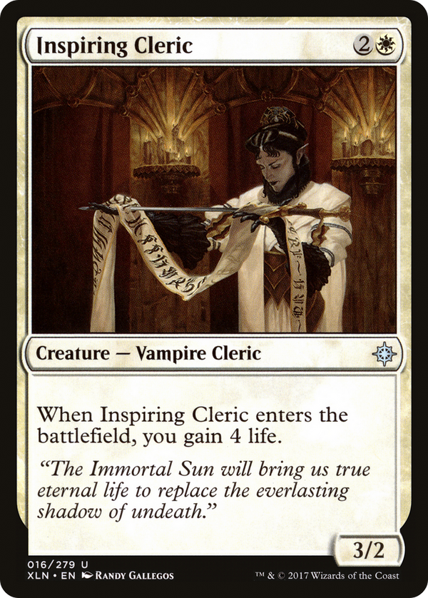 Inspiring Cleric (XLN-016) - Ixalan