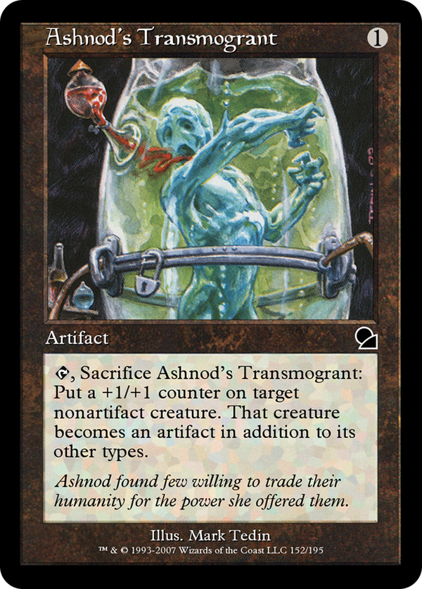 Ashnod's Transmogrant (ME1-152) - Masters Edition Foil
