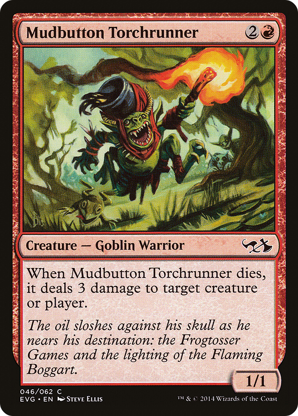 Mudbutton Torchrunner (DD3-) - Duel Decks Anthology: Elves vs. Goblins