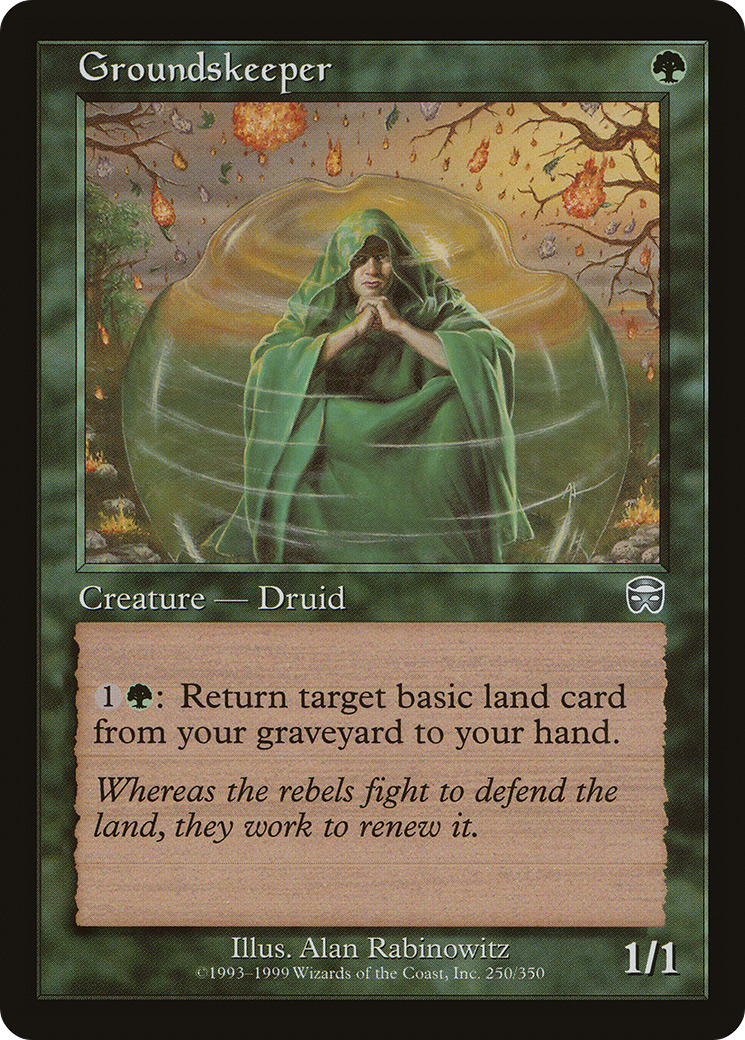 Groundskeeper (MMQ-250) - Mercadian Masques Foil