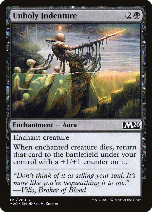 Unholy Indenture (M20-119) - Core Set 2020
