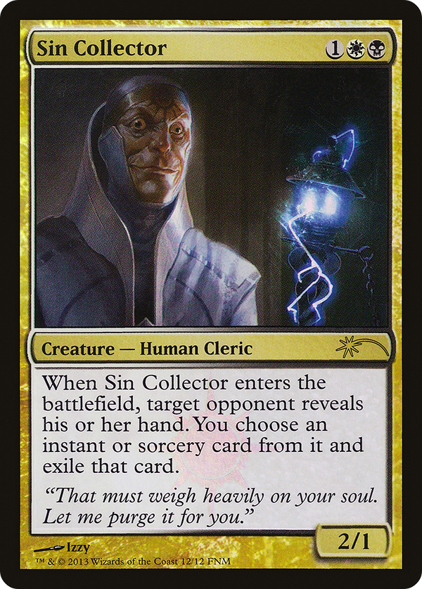 Sin Collector (FNM-) - Friday Night Magic 2013 Foil