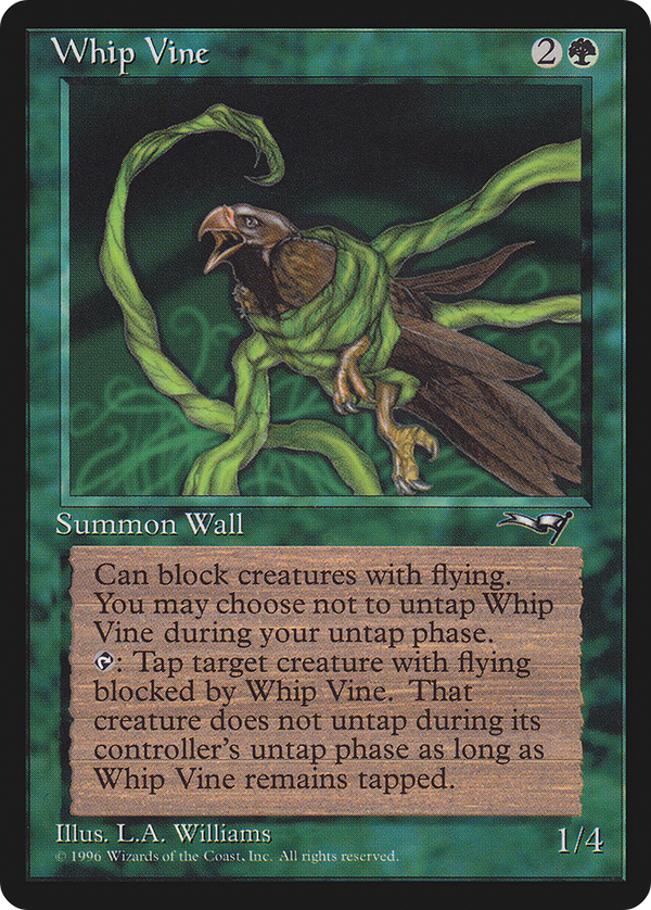 Whip Vine (Ensnared Bird) (ALL-090) - Alliances