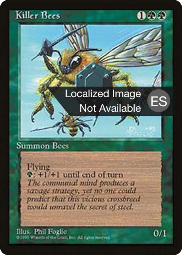 Killer Bees (4BB-) - Fourth Edition Foreign Black Border