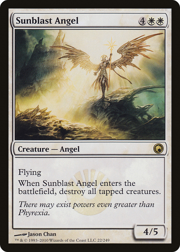Sunblast Angel (SOM-022) - Scars of Mirrodin Foil