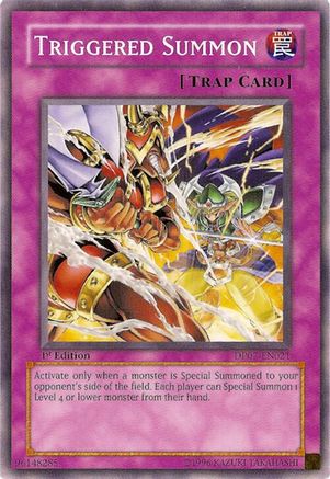 Triggered Summon (DP07-EN021) - Duelist Pack 7: Jesse Anderson 1st Edition