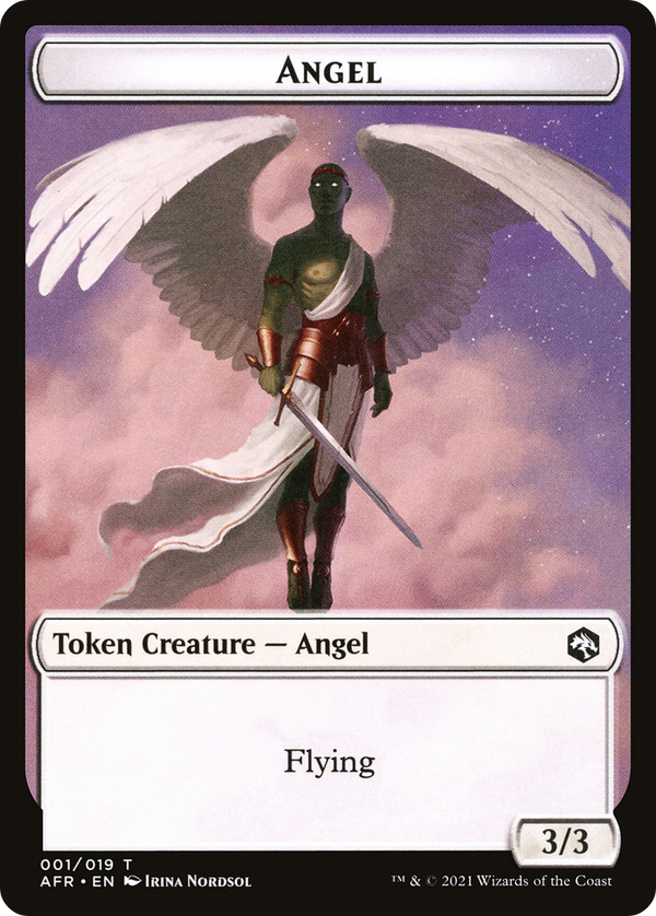 Angel Token (AFR-001) - Adventures in the Forgotten Realms Tokens