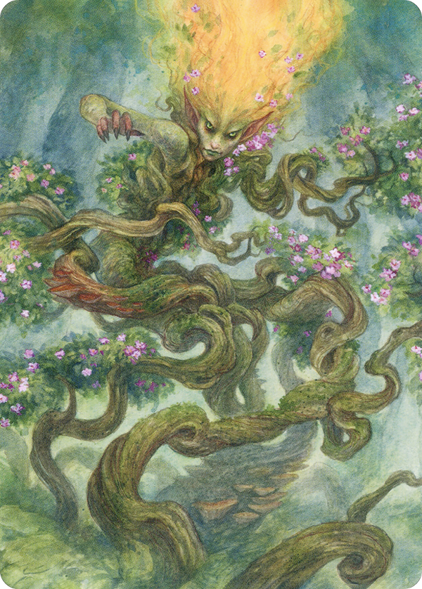 Titania, Protector of Argoth // Titania, Protector of Argoth (AMH2-043) - Modern Horizons 2 Art Series (Borderless) Foil