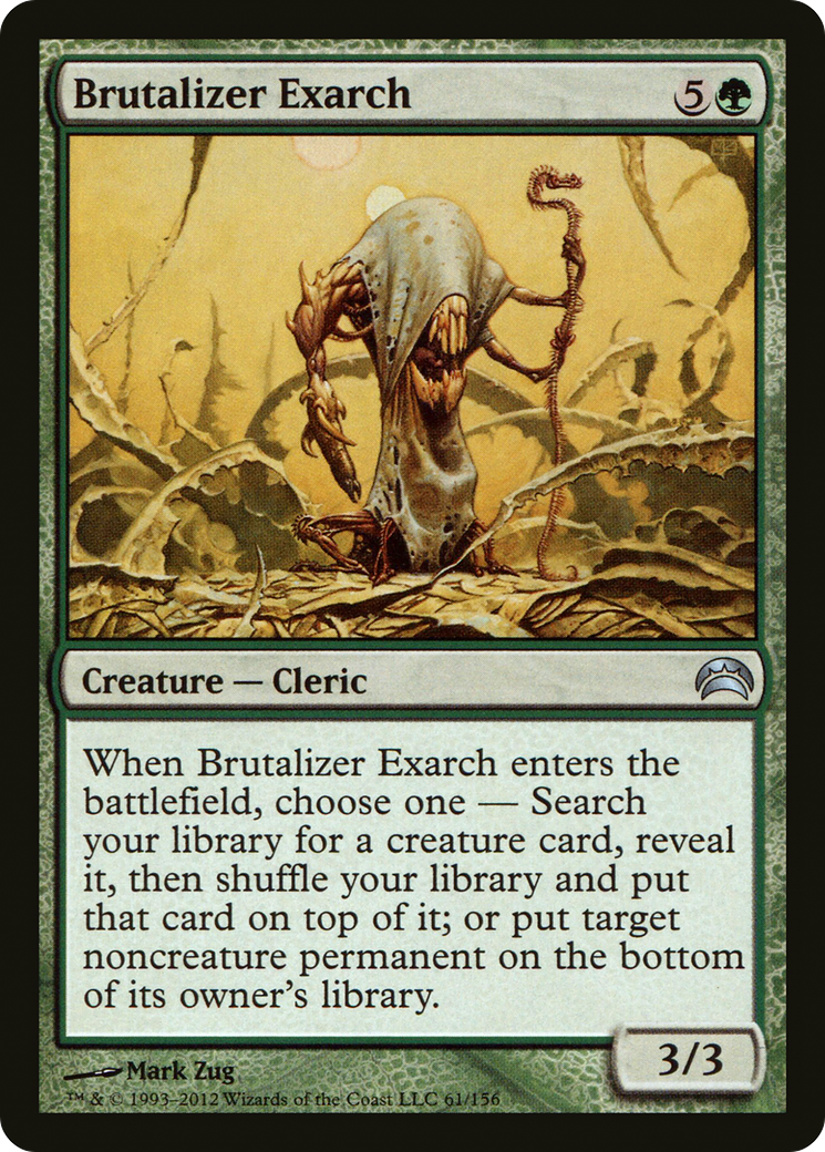 Brutalizer Exarch (PC2-061) - Planechase 2012 Foil