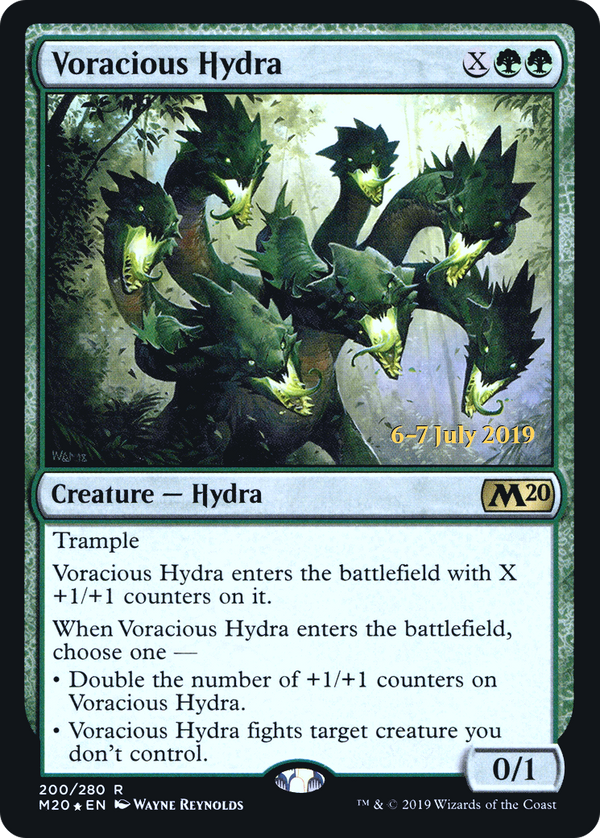 Voracious Hydra (PRE-200) - Core Set 2020 Promos Foil