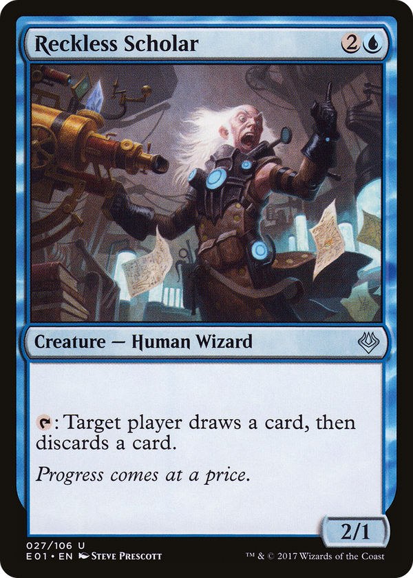 Reckless Scholar (AC2-027) - Archenemy: Nicol Bolas