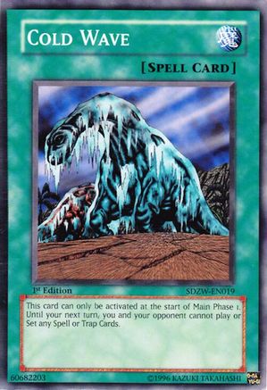 Cold Wave (SDZW-EN019) - Structure Deck: Zombie World 1st Edition