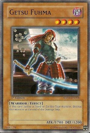 Getsu Fuhma (SDZW-EN010) - Structure Deck: Zombie World 1st Edition