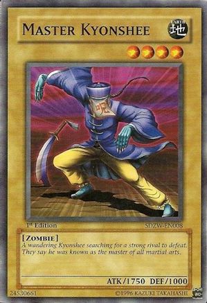 Master Kyonshee (SDZW-EN008) - Structure Deck: Zombie World 1st Edition