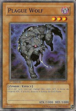 Plague Wolf (SDZW-EN015) - Structure Deck: Zombie World 1st Edition