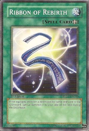Ribbon of Rebirth (SDZW-EN030) - Structure Deck: Zombie World 1st Edition