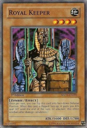 Royal Keeper (SDZW-EN006) - Structure Deck: Zombie World 1st Edition
