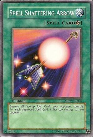 Spell Shattering Arrow (SDZW-EN018) - Structure Deck: Zombie World 1st Edition