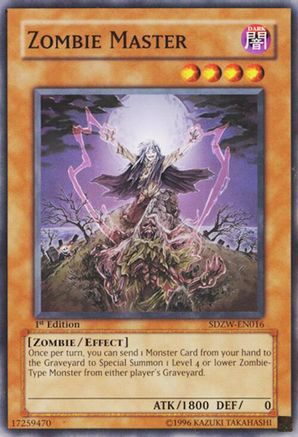 Zombie Master (SDZW-EN016) - Structure Deck: Zombie World 1st Edition