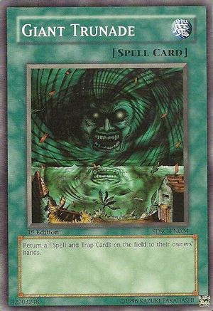 Giant Trunade (SDSC-EN024) - Structure Deck: Spellcaster's Command 1st Edition