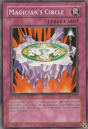 Magician's Circle (SDSC-EN035) - Structure Deck: Spellcaster's Command 1st Edition