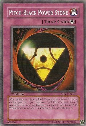 Pitch-Black Power Stone (SDSC-EN036) - Structure Deck: Spellcaster's Command Unlimited