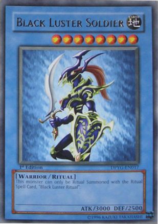 Black Luster Soldier (DPYG-EN017) - Duelist Pack: Yugi 1st Edition