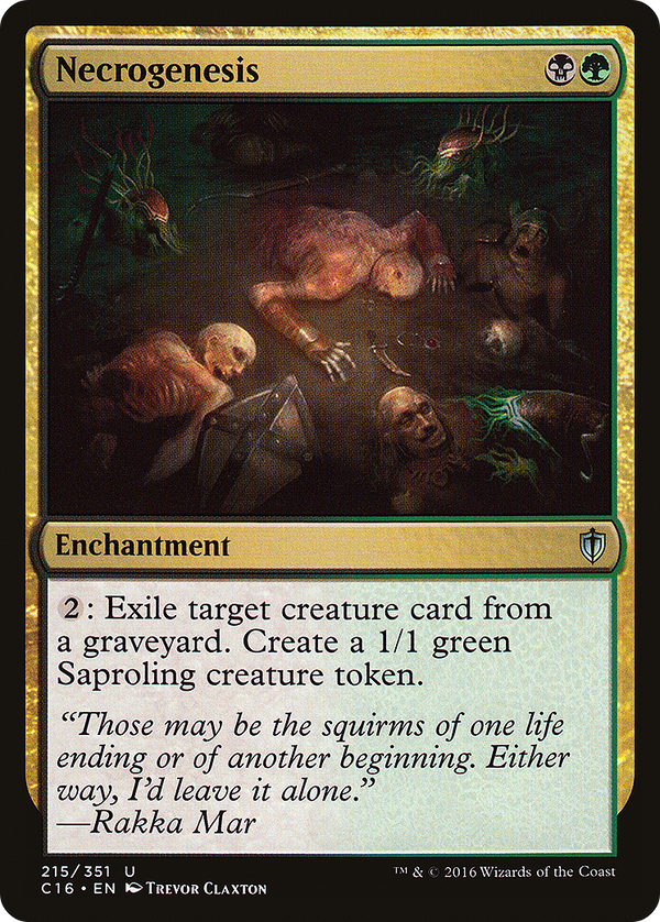 Necrogenesis (C16-215) - Commander 2016