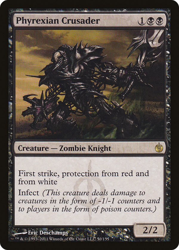Phyrexian Crusader (MBS-050) - Mirrodin Besieged