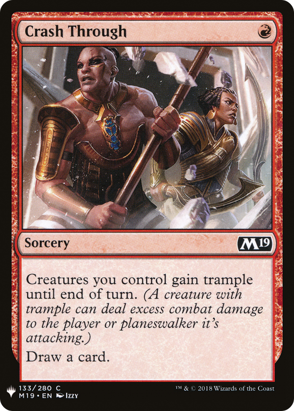 Crash Through (LIST-133) - The List