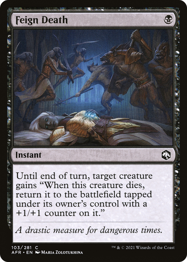 Feign Death (AFR-103) - Adventures in the Forgotten Realms