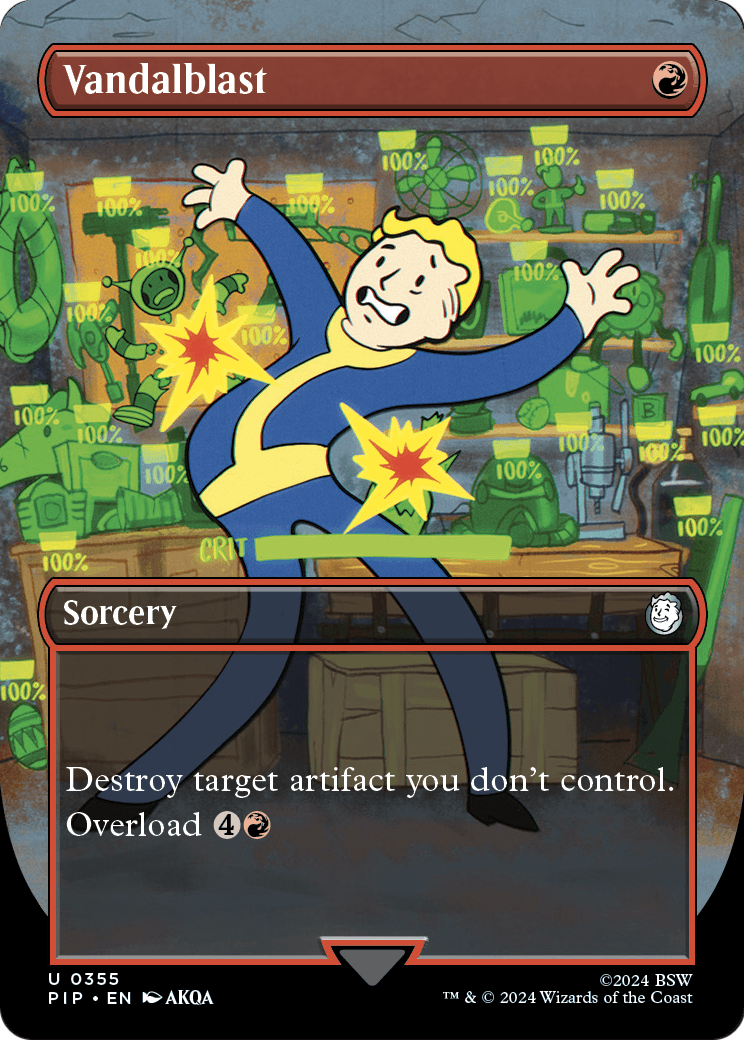 Vandalblast (Borderless) (PIP-355) - Fallout Foil