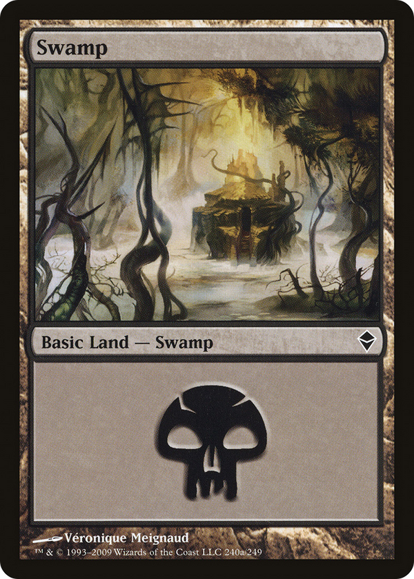 Swamp (240a) (ZEN-240A) - Zendikar