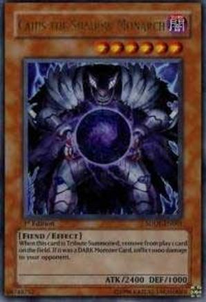 Caius the Shadow Monarch (SDDE-EN001) - Structure Deck: The Dark Emperor Unlimited