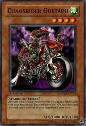 Chaosrider Gustaph (SDDE-EN012) - Structure Deck: The Dark Emperor Unlimited
