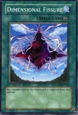 Dimensional Fissure (SDDE-EN028) - Structure Deck: The Dark Emperor 1st Edition