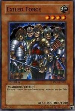 Exiled Force (SDDE-EN009) - Structure Deck: The Dark Emperor 1st Edition