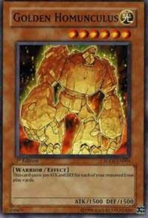 Golden Homunculus (SDDE-EN004) - Structure Deck: The Dark Emperor Unlimited