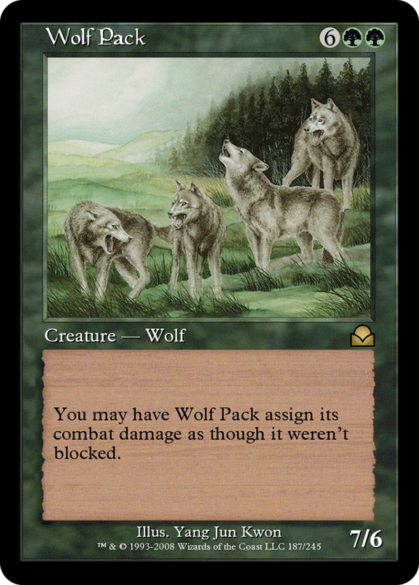Wolf Pack (ME2-187) - Masters Edition II