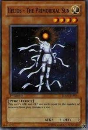 Helios - The Primordial Sun (SDDE-EN005) - Structure Deck: The Dark Emperor Unlimited